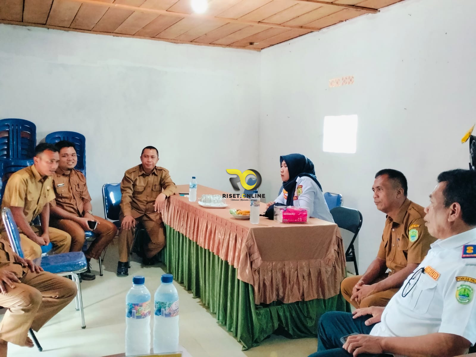 Kadis dishub Koordinasi warga Desa Persiapan Raman Mulia Prambatan
